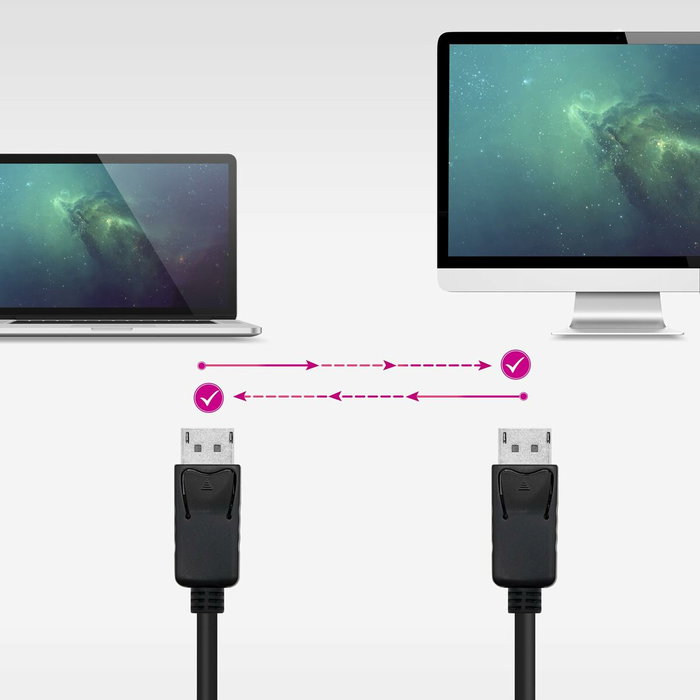 Nanocable Cable DisplayPort 1.2 CCS DP/M-DP/M Negro 0.5 m