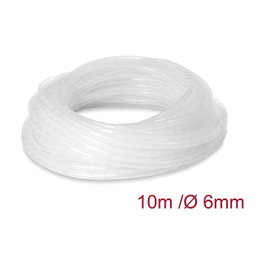 DeLOCK Manguera espiral de 6 mm de diámetro, 10 m, transparente