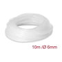 DeLOCK Manguera espiral de 6 mm de diámetro, 10 m, transparente