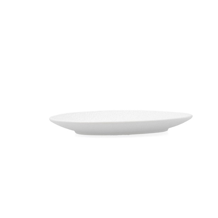 Bidasoa Platillos de Porcelana Fosil Blanco, 8 Unidades de 15,8x13,8x2 cm Bidasoa Platillos de Porcelana Fosil Blanco, 8 Unidades de 15,8x13,8x2 cm