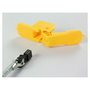 DeLOCK Alicates paralelos de red para enchufes de montaje in situ, herramienta de prensado RJ-45, color amarillo, material GFRP