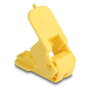 DeLOCK Alicates paralelos de red para enchufes de montaje in situ, herramienta de prensado RJ-45, color amarillo, material GFRP