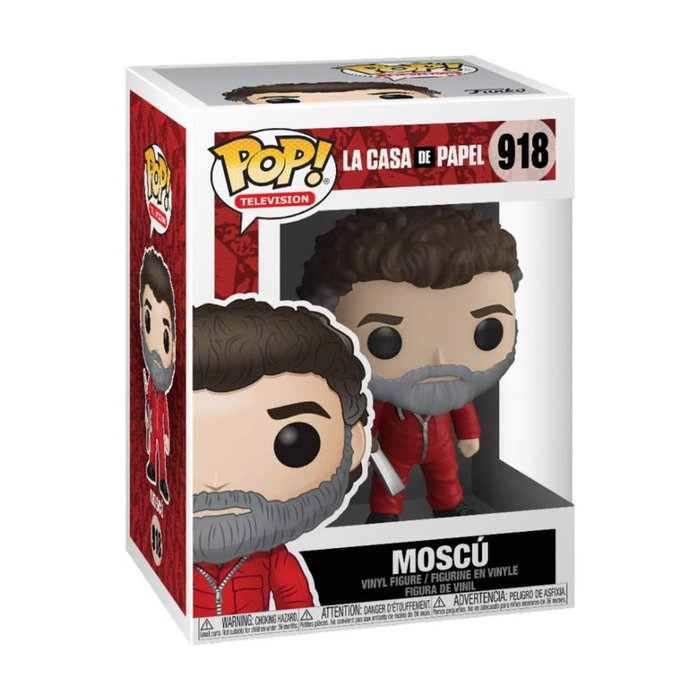 Funko Pop La Casa de Papel - Moscú - Figura de Vinilo 9 cm - Número 297 Funko Pop La Casa de Papel - Moscú - Figura de Vinilo 9 cm - Número 297