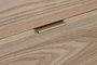 DKD Home Decor Buffet de Abeto y Ratán Ratan Moref 136x38x80