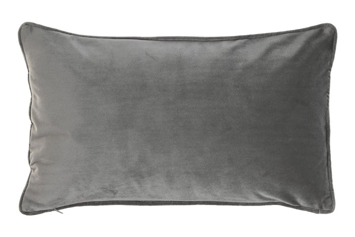 DKD Home Decor Cojín Urban Gris Claro Poliéster 30 x 50 cm (2 Unidades)