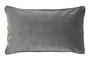 DKD Home Decor Cojín Urban Gris Claro Poliéster 30 x 50 cm (2 Unidades)
