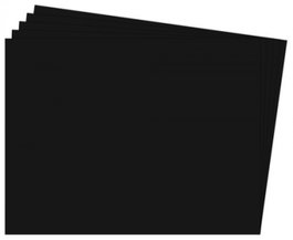 FIXO Paquete de 25 Cartulinas Negras 50x65 cm 180g