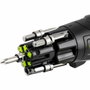 Fieldmann Juego de herramientas con destornillador inalámbrico FDG 5018-108AR