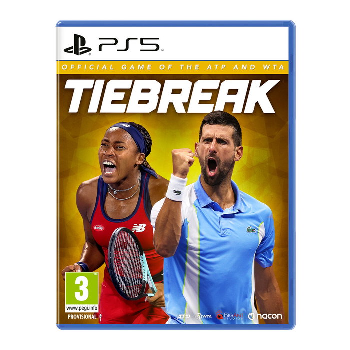 Nacon Tiebreak ATP+WTA Videojuego PS5 Físico Nacon Tiebreak ATP+WTA Videojuego PS5 Físico