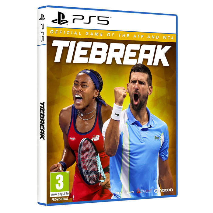 Nacon Tiebreak ATP+WTA Videojuego PS5 Físico Nacon Tiebreak ATP+WTA Videojuego PS5 Físico