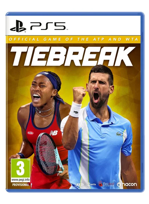 Nacon Tiebreak: Official Game of the ATP and WTA - Juego Estándar en DVD para PlayStation 5 (PS5)