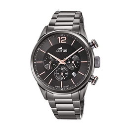 Reloj Hombre Lotus 18686/2 Negro