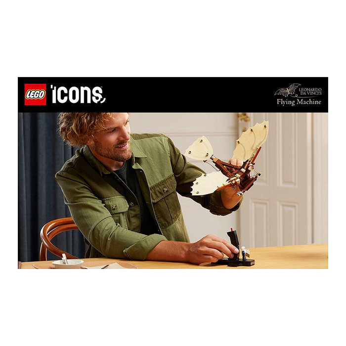 LEGO Icons Máquina Voladora de Leonardo da Vinci LEGO Icons Máquina Voladora de Leonardo da Vinci