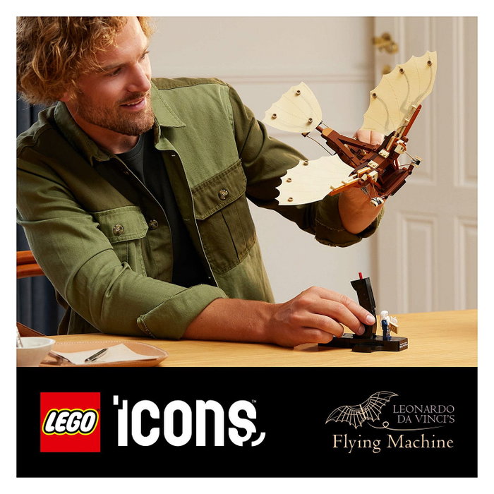 LEGO Icons Máquina Voladora de Leonardo da Vinci LEGO Icons Máquina Voladora de Leonardo da Vinci