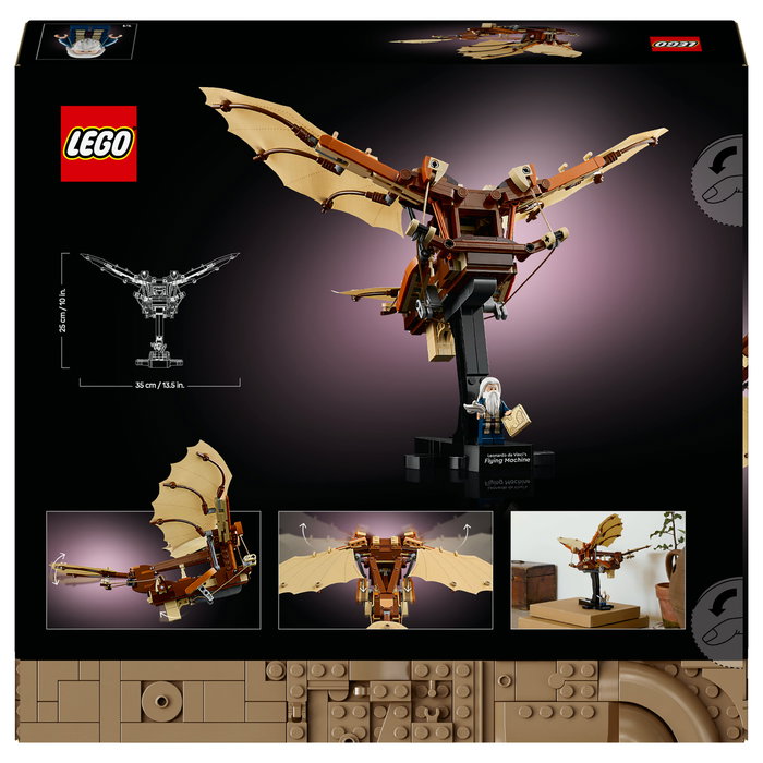 LEGO Icons Máquina Voladora de Leonardo da Vinci LEGO Icons Máquina Voladora de Leonardo da Vinci