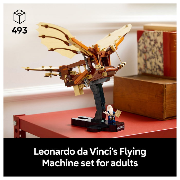 LEGO Icons Máquina Voladora de Leonardo da Vinci LEGO Icons Máquina Voladora de Leonardo da Vinci