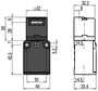 PIZZATO ELETTRICA Interruptor de seguridad FC a llave NC + NA