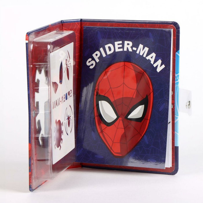Cerdá Set de cuaderno Spiderman 14.5 x 20.0 x 3.0 cm Cerdá Set de cuaderno Spiderman 14.5 x 20.0 x 3.0 cm