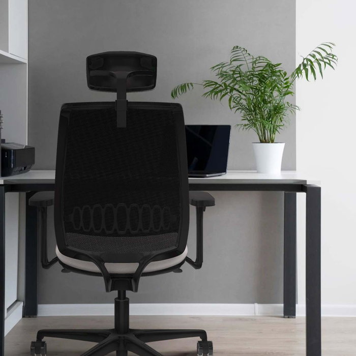 PIQUERAS Y CRESPO Alares Silla de Oficina con Mecanismo Sincro, Malla Negra y Asiento Amarillo PIQUERAS Y CRESPO Alares Silla de Oficina con Mecanismo Sincro, Malla Negra y Asiento Amarillo