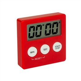 River ACK-002 Temporizador de Cocina con Imán, Rojo