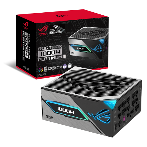 ASUS ROG -THOR-1000P3-GAMING-E 1000W 80+ Platinum Negro