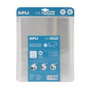 Apli Forro de Libros con Solapa Ajustable 300mm Transparente