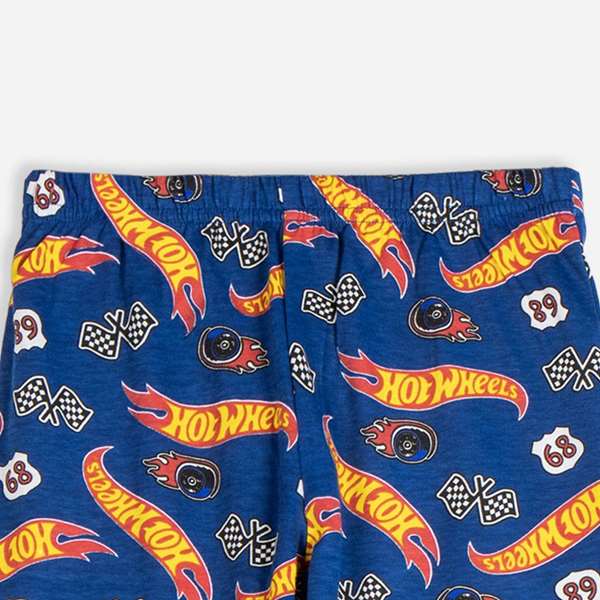 Cerdá Pijama Largo Infantil Hot Wheels 3 Años Azul