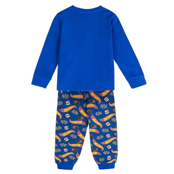 Cerdá Pijama Largo Single Jersey Hot Wheels 3 Años Azul Cerdá Pijama Largo Single Jersey Hot Wheels 3 Años Azul