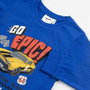 Cerdá Pijama Largo Single Jersey Hot Wheels 3 Años Azul