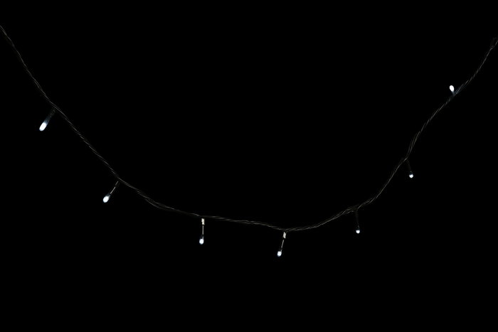 DKD Home Decor Guirnalda de Luces LED 100 Bombillas Blanco Frío 5m