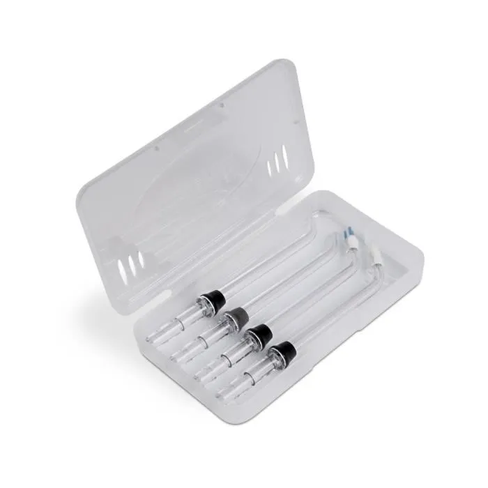 Waterpik WP-582 Irrigador Bucal Avanzado, Inalámbrico y Recargable con 3 Niveles de Presión y 4 Boquillas Incluidas