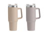 DKD Home Decor Vasos Térmicos Inox PP 1,2L Surtido de 2