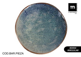 La Mediterranea Plato Llano Albal 26cm Brillo (Pack de 6)