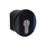 Cisa Cerradura con pomo fijo con llave antipánico Negro 1.07078.35.0