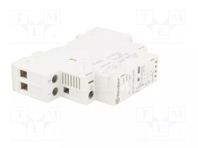 FINDER Contactor de instalación modular 2-polar 25A 24VAC/24VDC