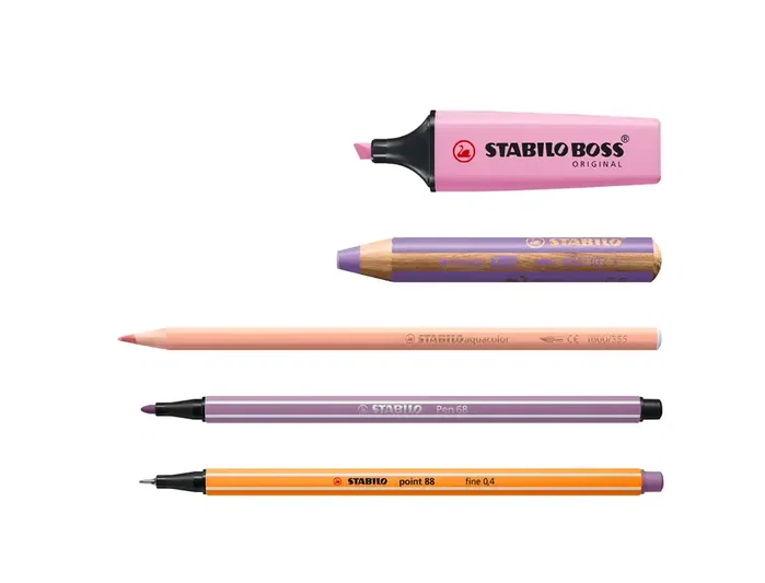Stabilo Set Creativo Arty Pastel con 50 unidades surtidas