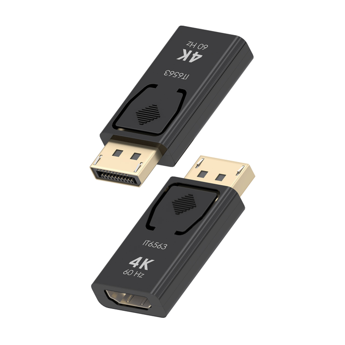 Aisens Conversor DisplayPort a HDMI 4K@60Hz Negro