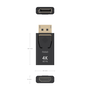 Aisens Conversor DisplayPort a HDMI 4K@60Hz Negro