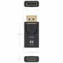 Aisens Conversor DisplayPort a HDMI 4K@60Hz Negro
