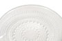 DKD Home Decor Plato de Cristal Transparente con Relieve de 15 cm (Pack de 6)Variant-defining facts: color, size, pack quantity