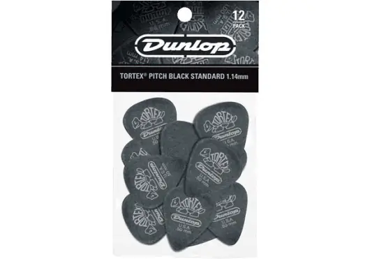 Dunlop Tortex / Std Pitch Black Púas Guitarra - Pack 12 Unidades - 0,50Mm Dunlop Tortex / Std Pitch Black Púas Guitarra - Pack 12 Unidades - 0,50Mm