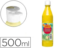 Jovi Témpera Líquida School Amarillo Botella 500 mL