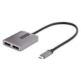 StarTech Adaptador USB-C a 2 Puertos DisplayPort 4K 60Hz MST MST14CD122DP