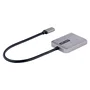 StarTech.com Adaptador USB-C a DisplayPort 1.4 Doble MST Hub 5K 60Hz HDR
