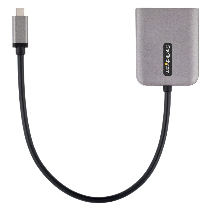 StarTech.com Adaptador USB-C a DisplayPort 1.4 Doble MST Hub 5K 60Hz HDR
