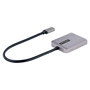 StarTech Adaptador USB-C a 2 Puertos DisplayPort 4K 60Hz MST MST14CD122DP