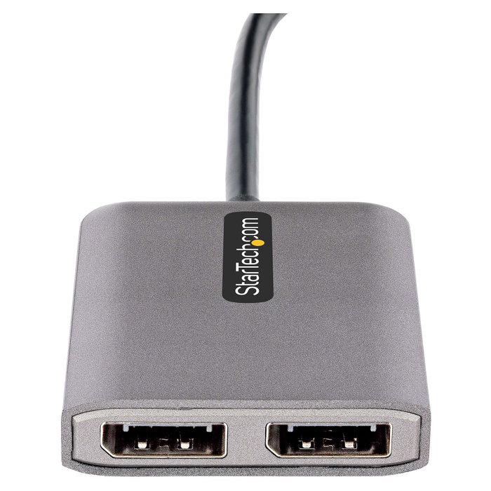 StarTech Adaptador USB-C a 2 Puertos DisplayPort 4K 60Hz MST MST14CD122DP StarTech Adaptador USB-C a 2 Puertos DisplayPort 4K 60Hz MST MST14CD122DP