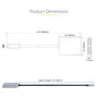 StarTech Adaptador USB-C a 2 Puertos DisplayPort 4K 60Hz MST MST14CD122DP