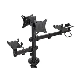 Tooq Soporte de Mesa TQPM0002 para 2 Pantallas, TPV o Impresora