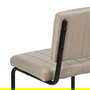 Silla Beige Tejido-Metal Contract 48 X 56 X 82 cm (Set de 2)